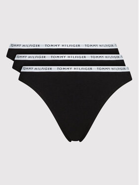 Tommy Hilfiger Tommy Hilfiger Σετ σλιπ κλασικά UW0UW02828 Μαύρο