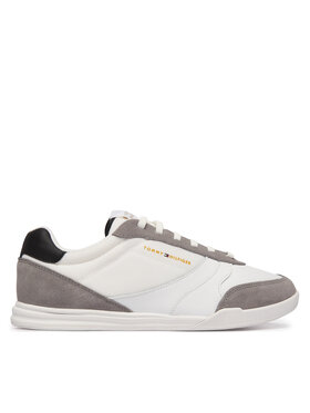 Tommy Hilfiger Sneakers Tommy Hilfiger Lopro Lth Mix Rwb FM0FM05826 Weiß