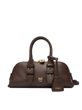 PINKO Kabelka PINKO Bowling Bag Baguette AI 25-26 PLTT 105334 A0QO Hnedá