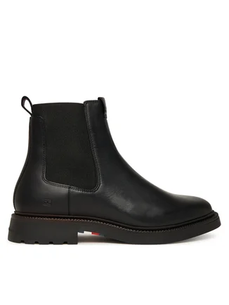 Tommy Hilfiger Ghete Jodhpur Tommy Hilfiger Comfort Lwt FM0FM05591 Negru