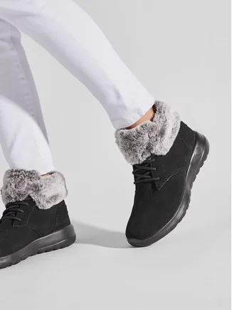 Skechers Ghete Skechers On The Go Joy 144042/BKGY Negru
