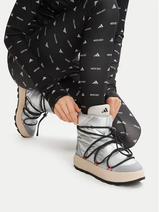 adidas Cizme de zăpadă adidas Moon Boot Ace JQ7849 Argintiu