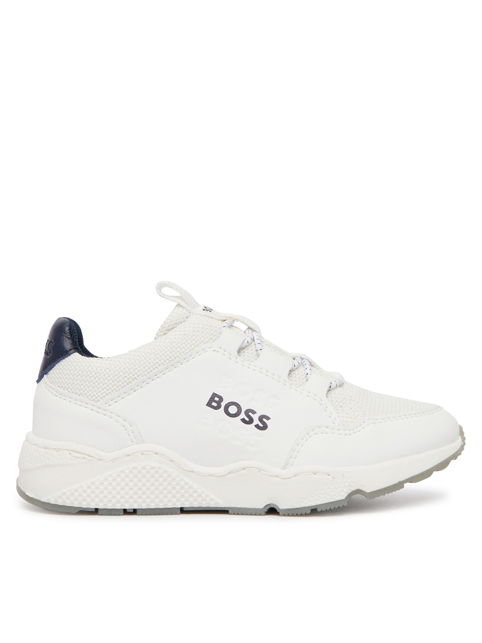 Sneakersy BOSS J52805 M Bílá