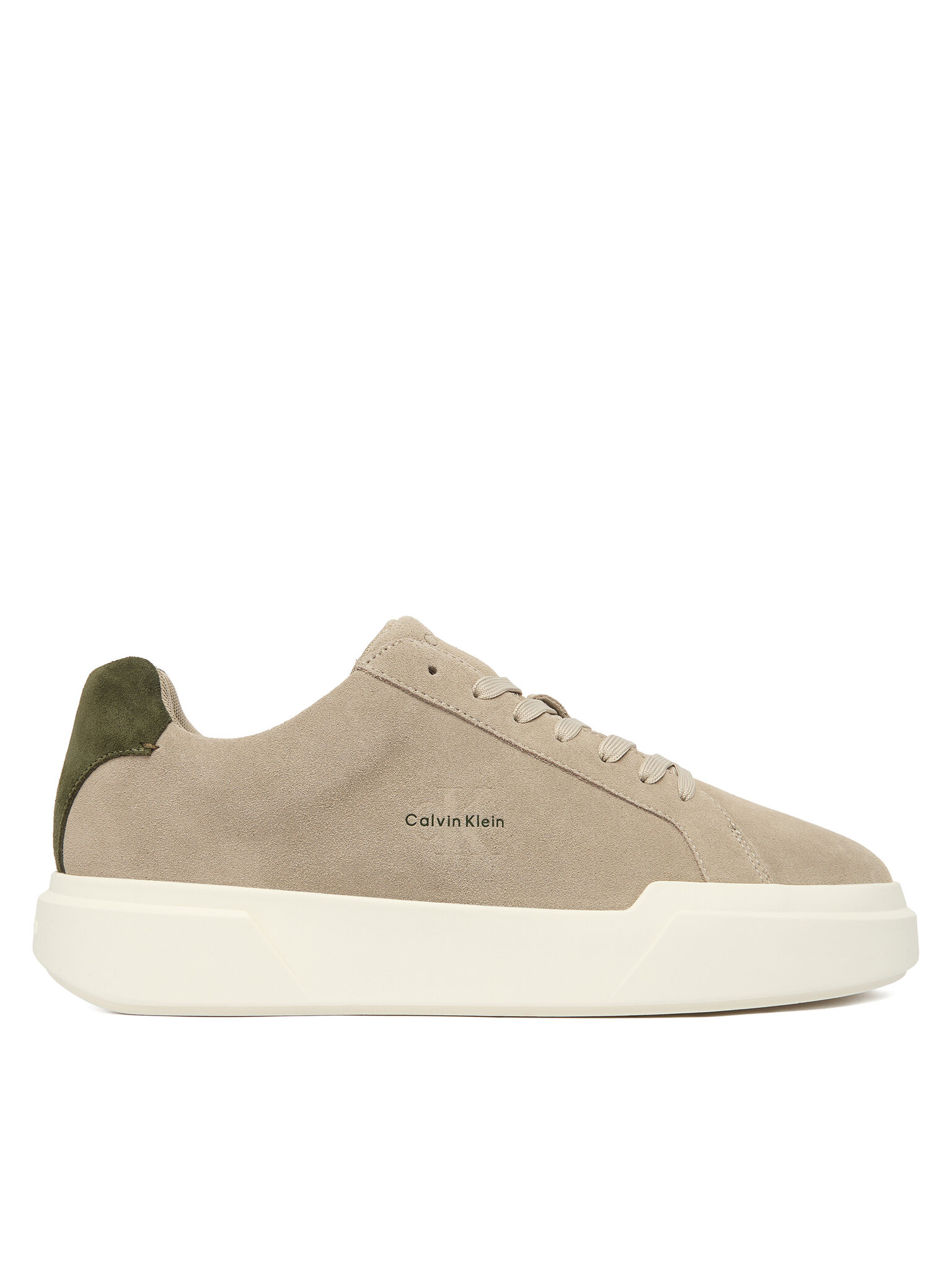 Calvin Klein Pánské Sneakersy, Velikost: 45, Barva: Šedá, Chunky Cupsole Laceup Su YM0YM01453