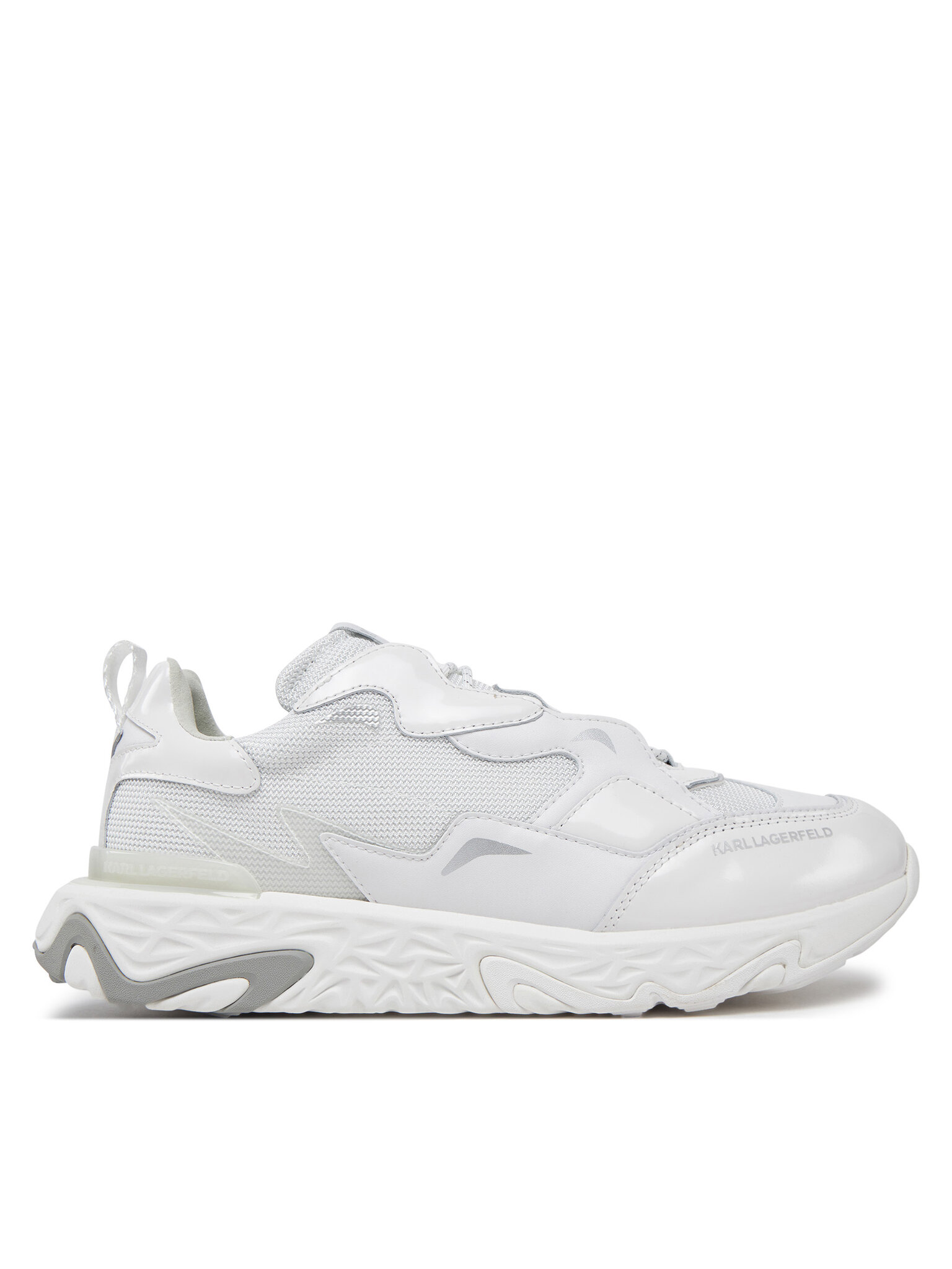 KARL LAGERFELD Pánské Sneakersy, Velikost: 40, Barva: Bílá, Blaze KL52424