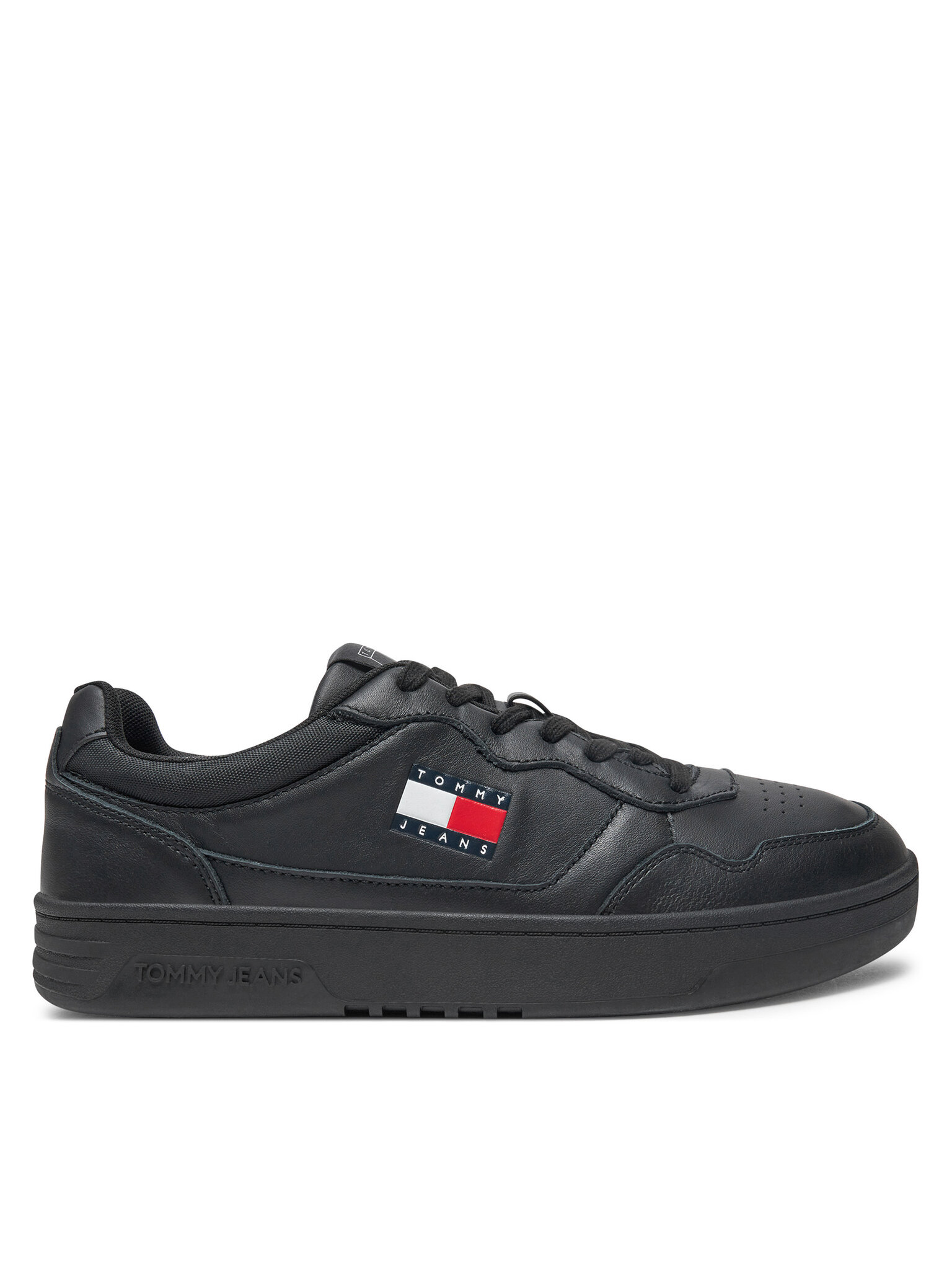 Tommy Jeans Pánské Sneakersy, Velikost: 40, Barva: Černá, EM0EM01443