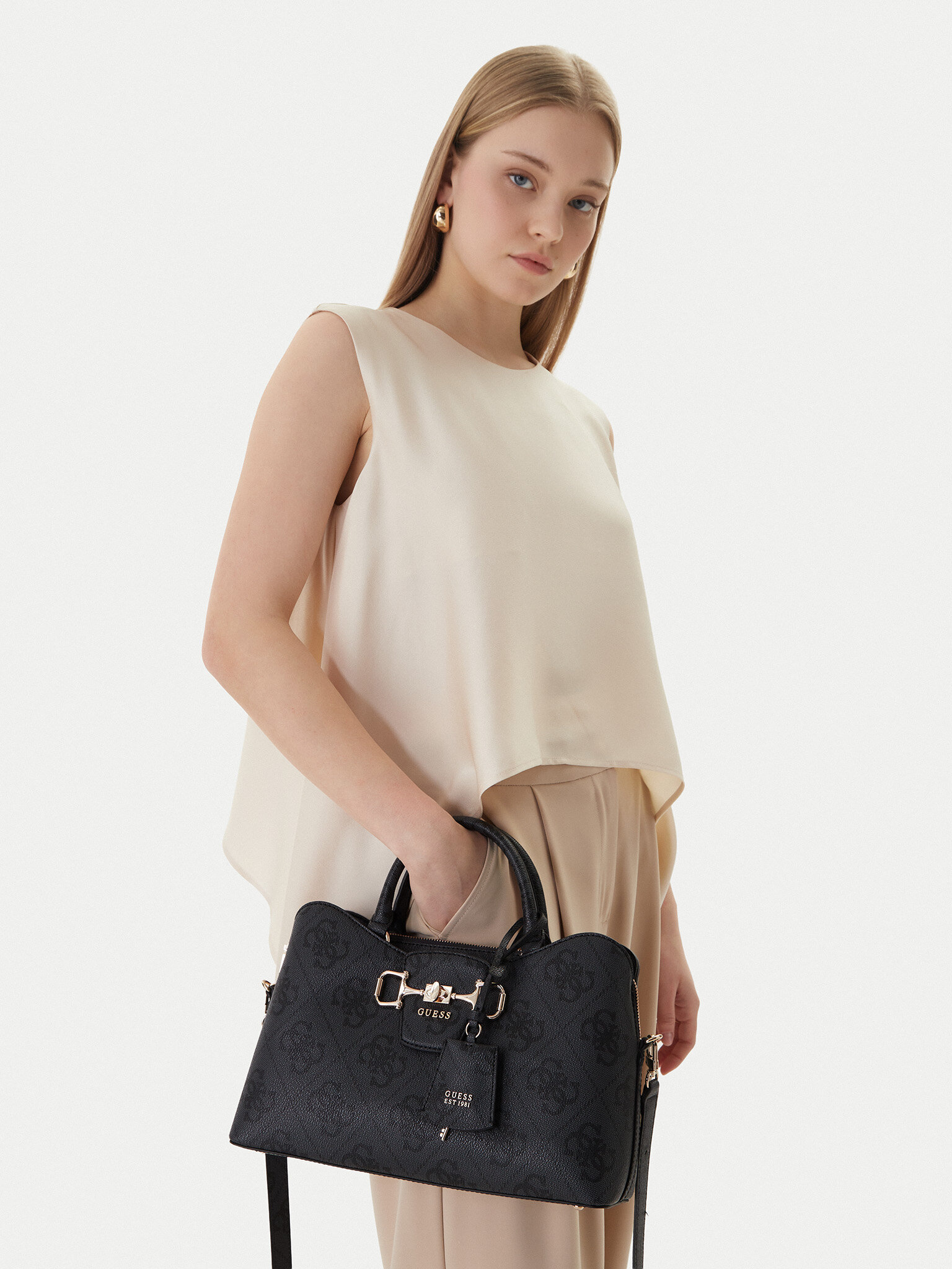 Damska Torebka Guess, Czarny Janie HWOS99 24060