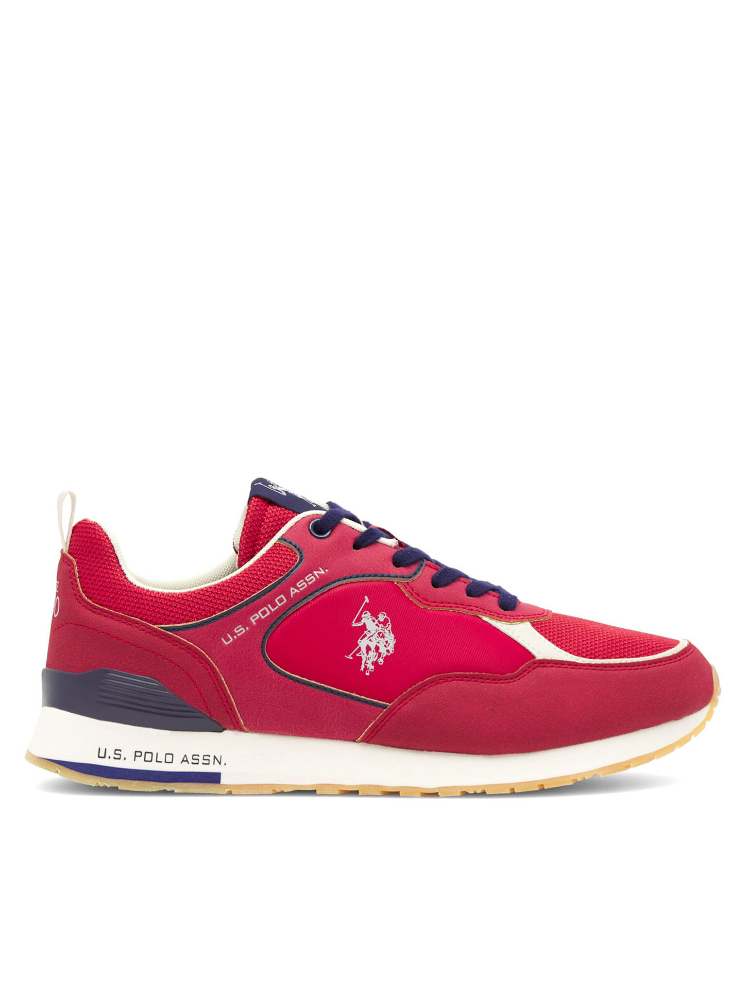U.S. Polo Assn. Pánské Sneakersy, Velikost: 40, Barva: Červená, TABRY007