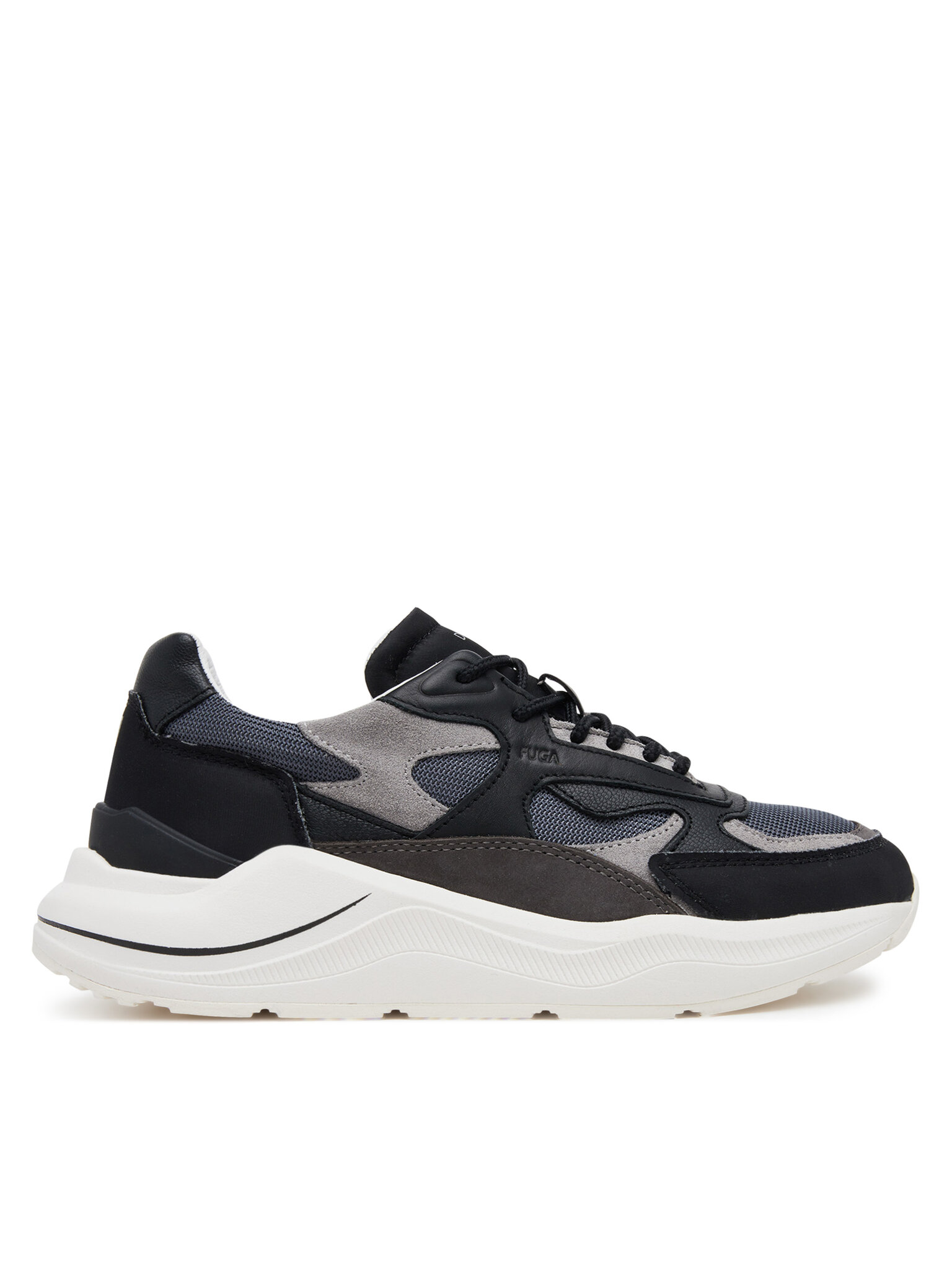 Sneakersy D A T E Fuga W421-FG-PU Černá