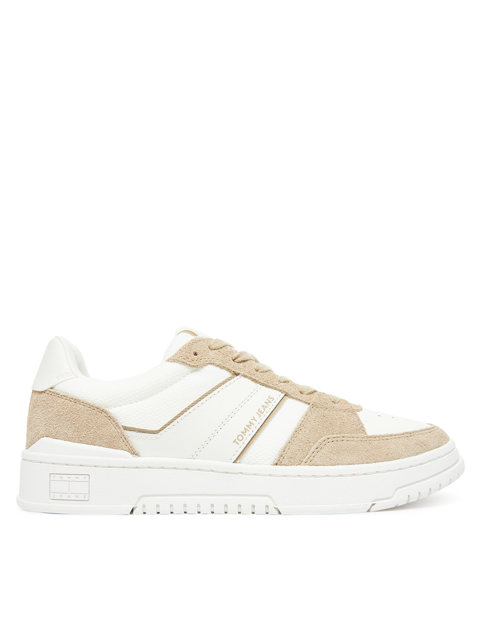 Tommy Jeans Pánské Sneakersy, Velikost: 41, Barva: Bílá, Tjm Cupsole Pods EM0EM01579