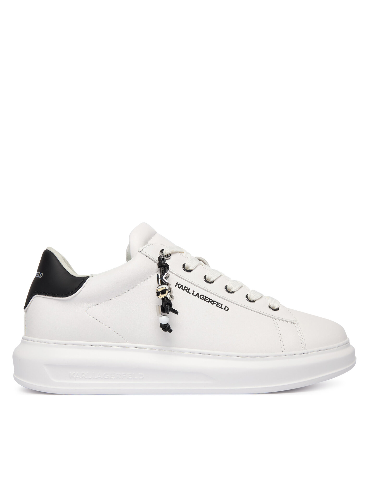 KARL LAGERFELD Pánské Sneakersy, Velikost: 42, Barva: Bílá, Kapri KL52516