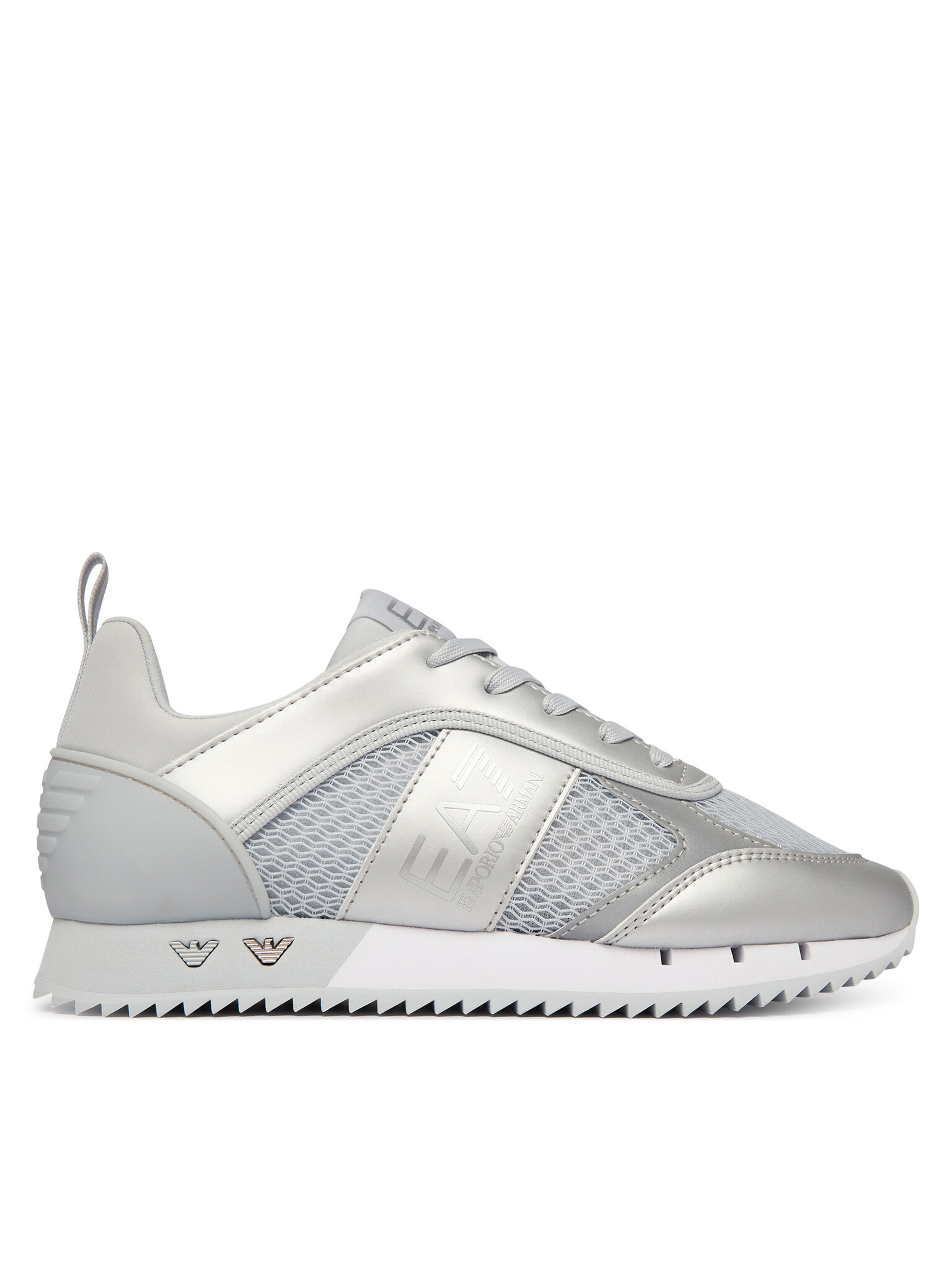 Sneakersy EA7 Emporio Armani 7X000334 AF18610 MZ586 Stříbrná