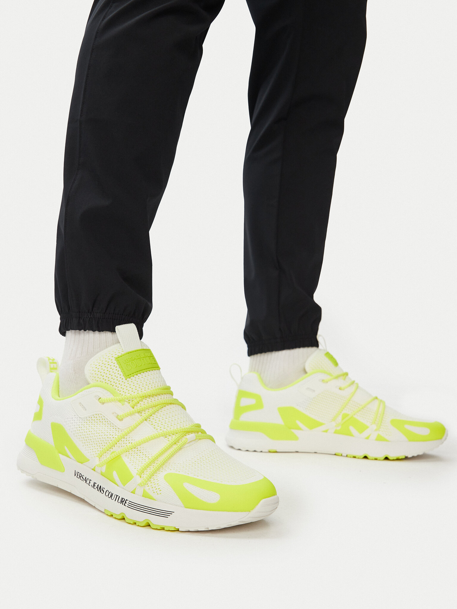 Versace Jeans Couture Pánské Sneakersy, Velikost: 42, Barva: Bílá, 80YA3SA8 ZSE17
