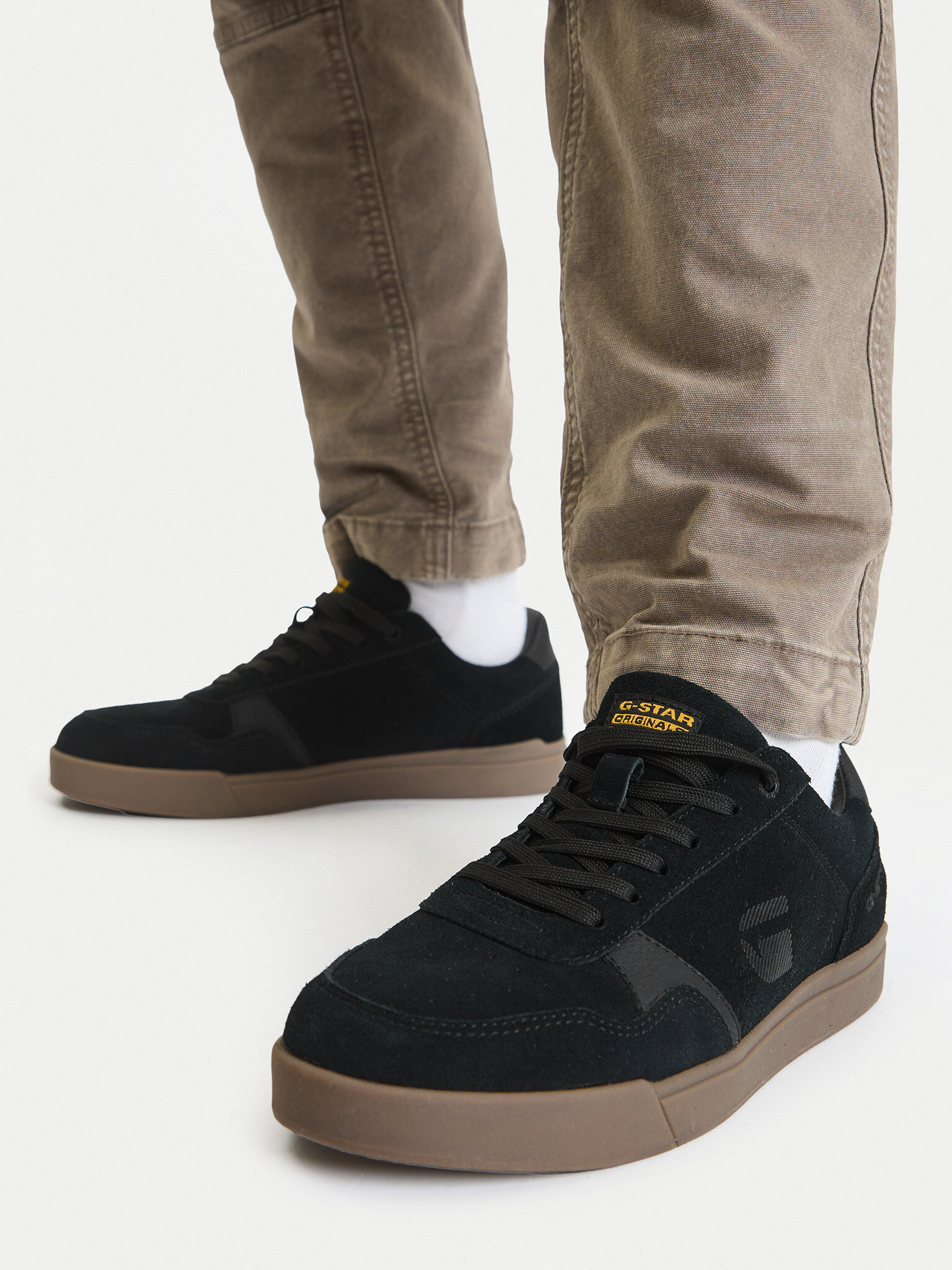 G-Star Pánské Sneakersy, Velikost: 41, Barva: Černá, EO-SANDER-02