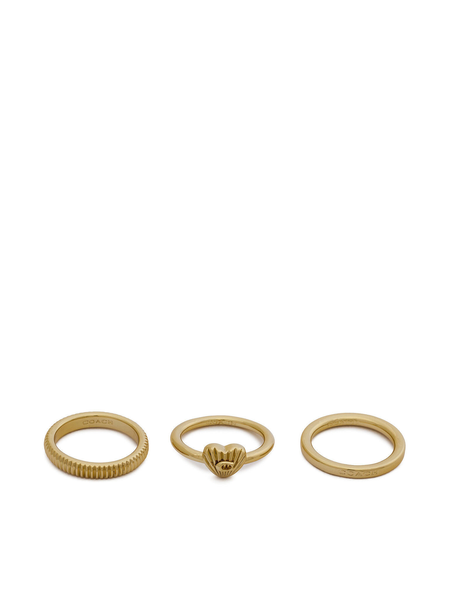 Anello Coach 37527627 Oro, Taglia 6, taglia : 6