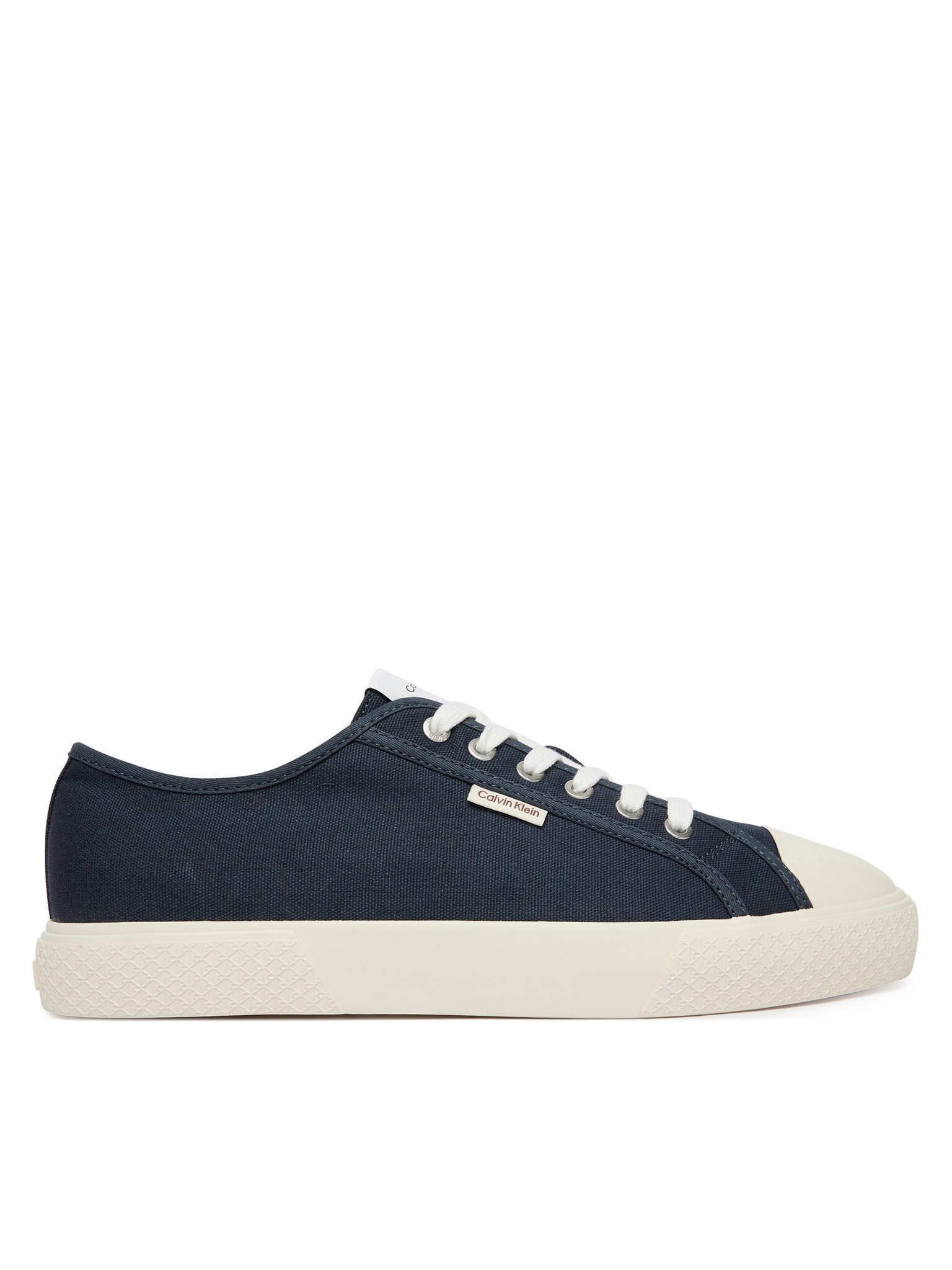Plátěnky Calvin Klein Vulc Laceup Cv HM0HM02121 Tmavomodrá