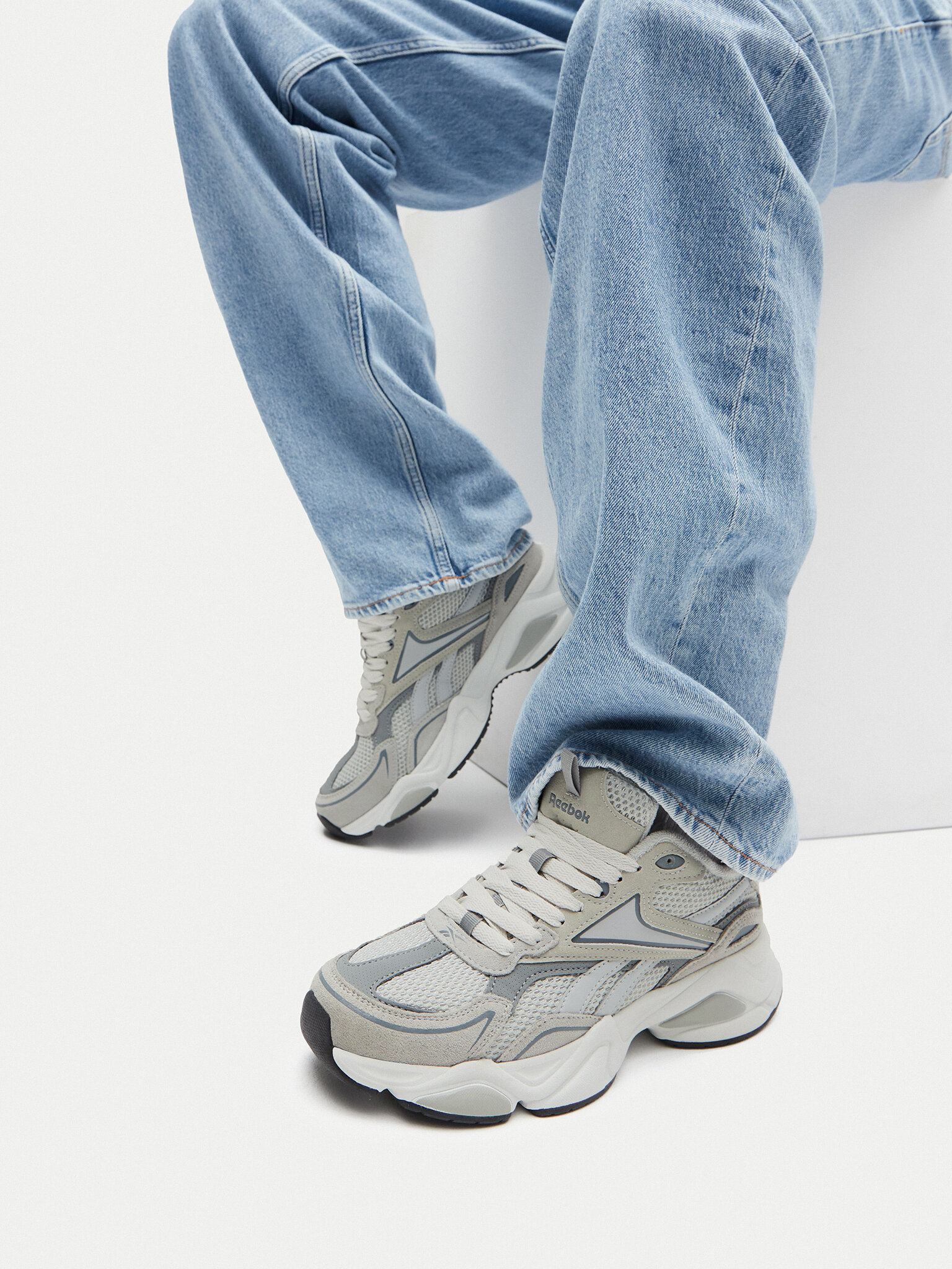 Reebok Pánské Sneakersy, Velikost: 42.5, Barva: Šedá, CHARGE AR30246MSSZ