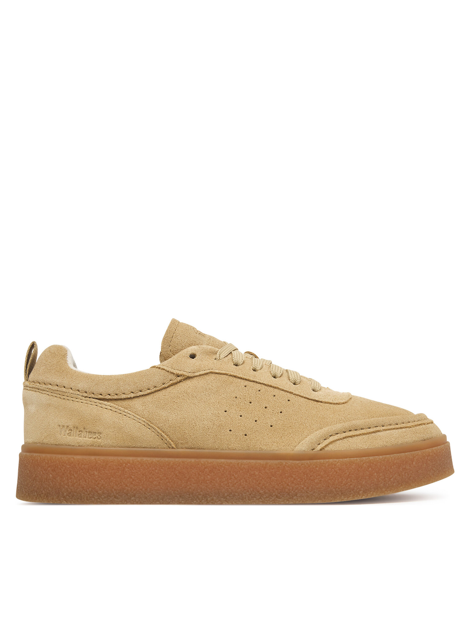 Sneakersy Clarks Boxbee Lace 26328028 Světle béžová