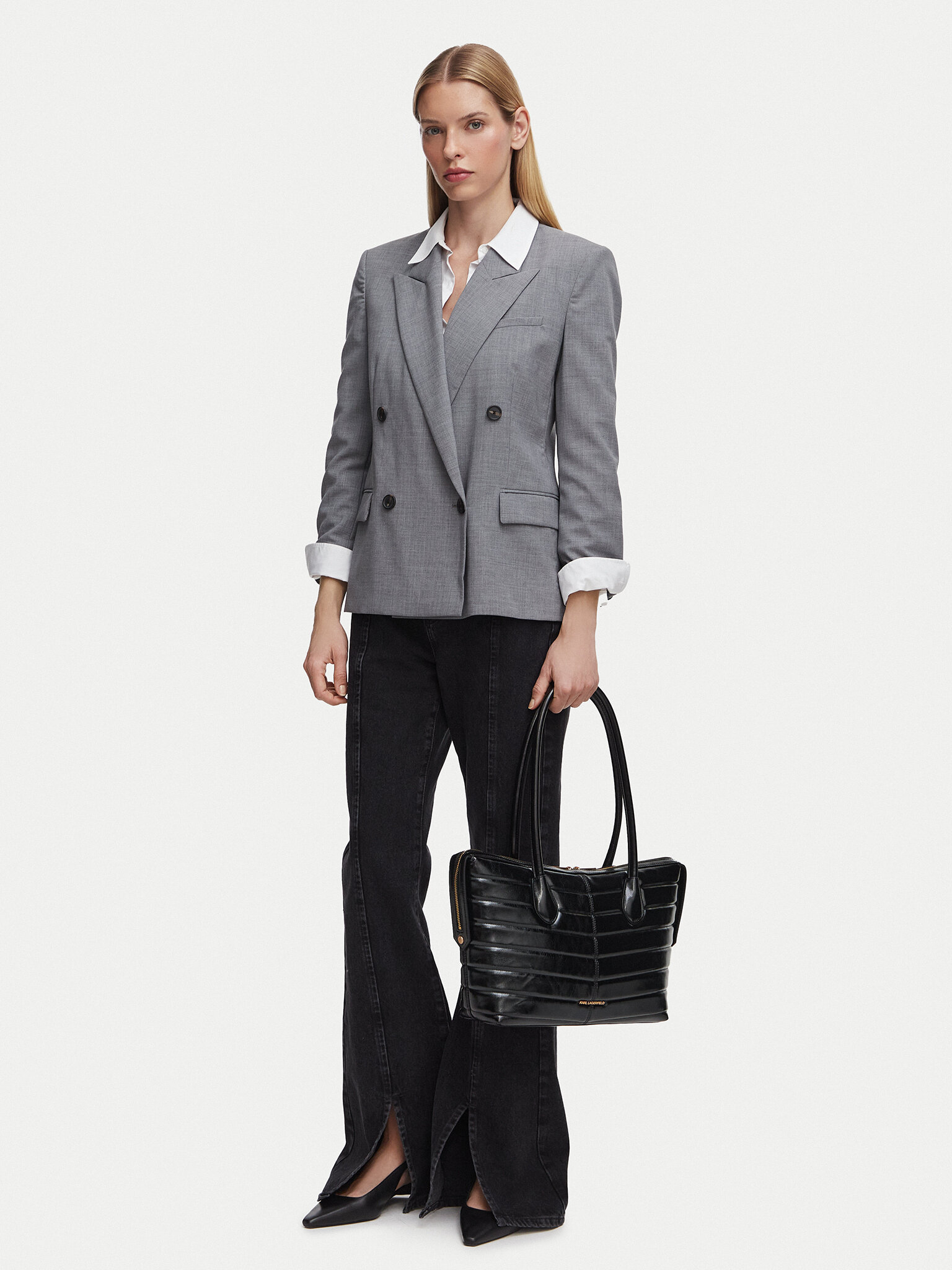 Damska Torebka KARL LAGERFELD, Czarny B3W30046
