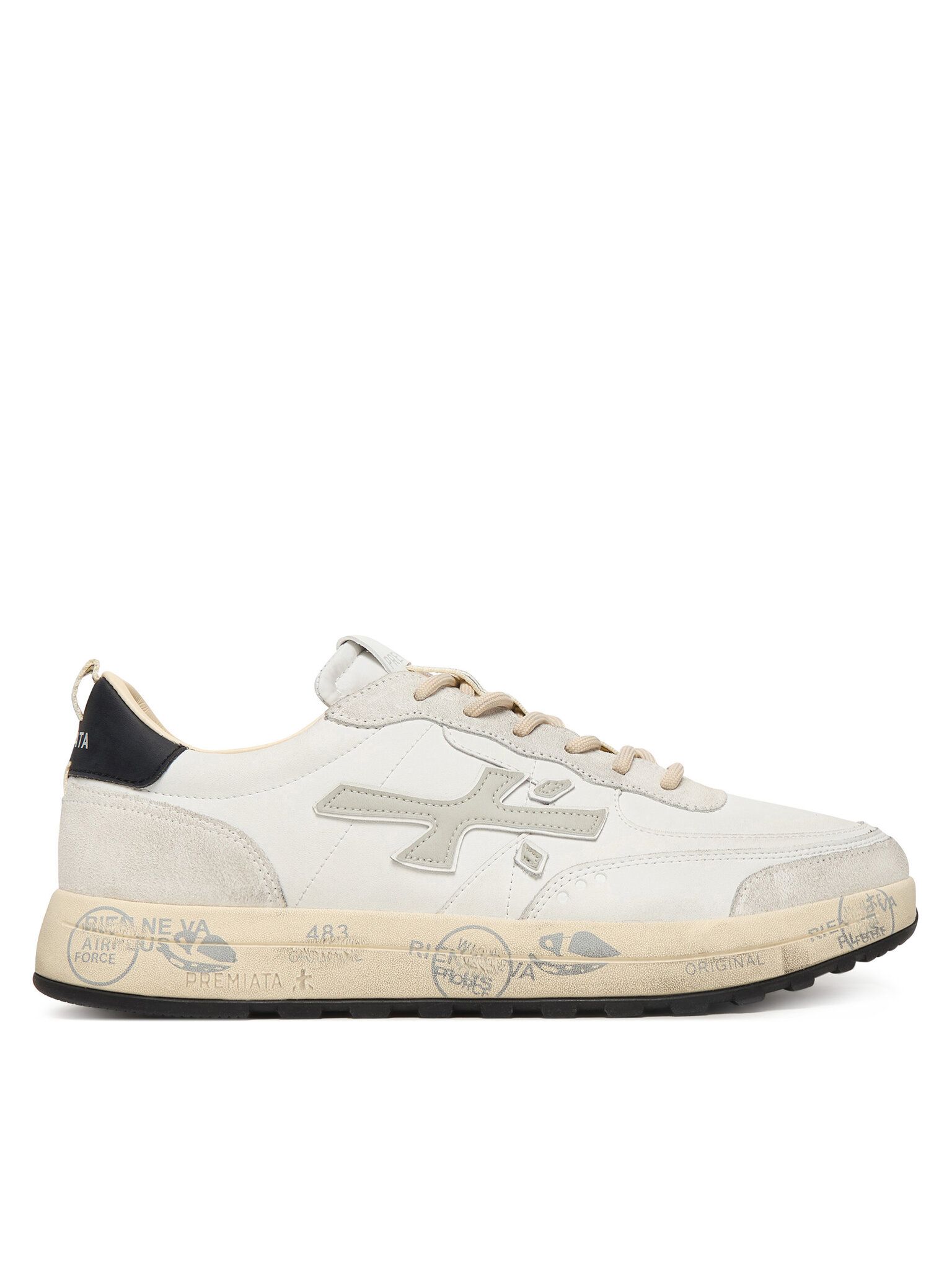 Premiata Pánské Sneakersy, Velikost: 44, Barva: Bílá, Nous Var 7233