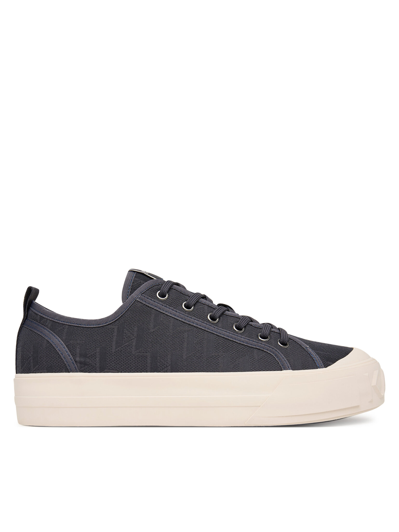 Plátěnky KARL LAGERFELD Kampus Max V KL50526 Tmavomodrá