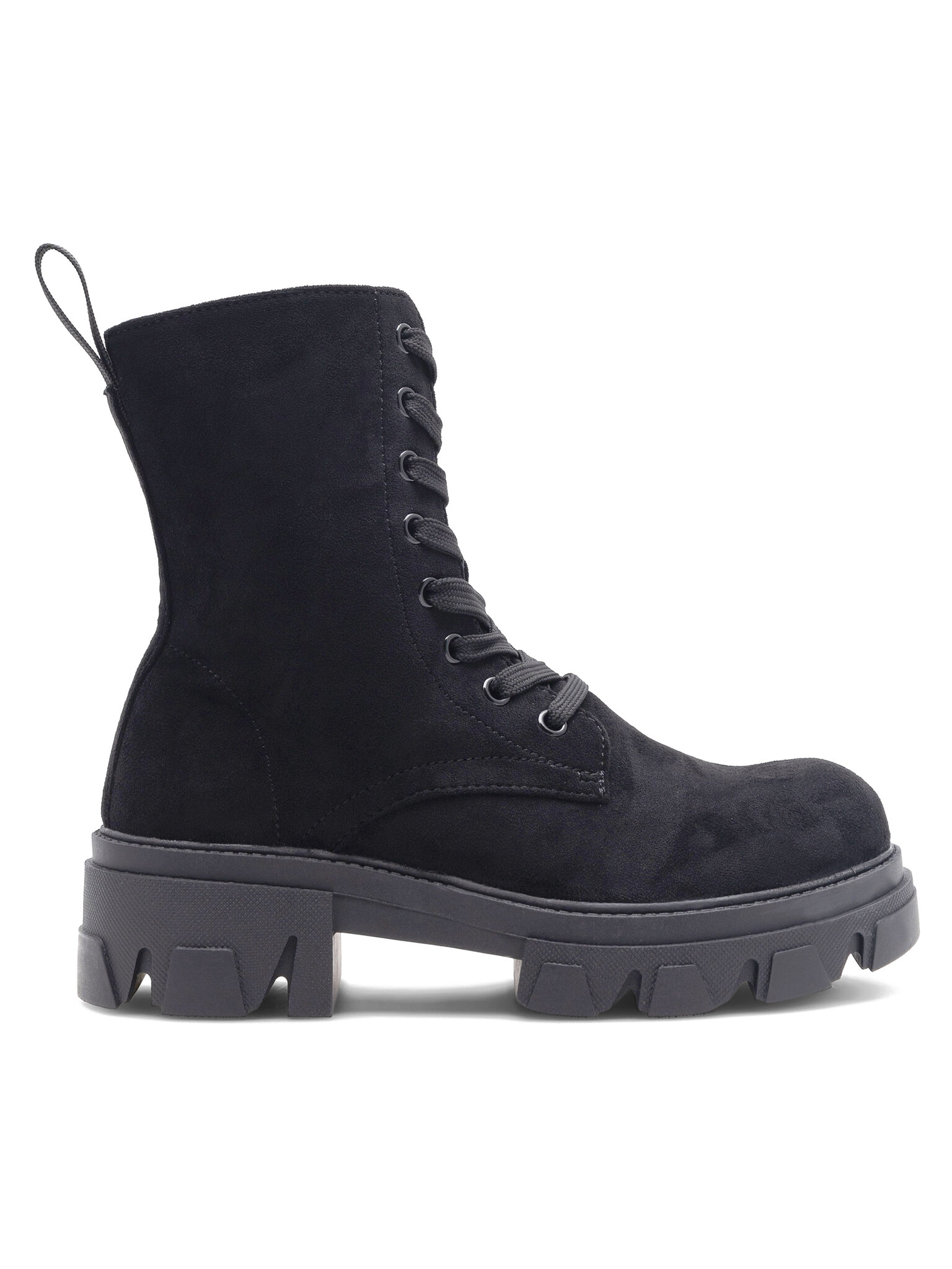 DeeZee Damen Schnürschuhe, Schuhgröße 40, Schwarz, WS5598-23