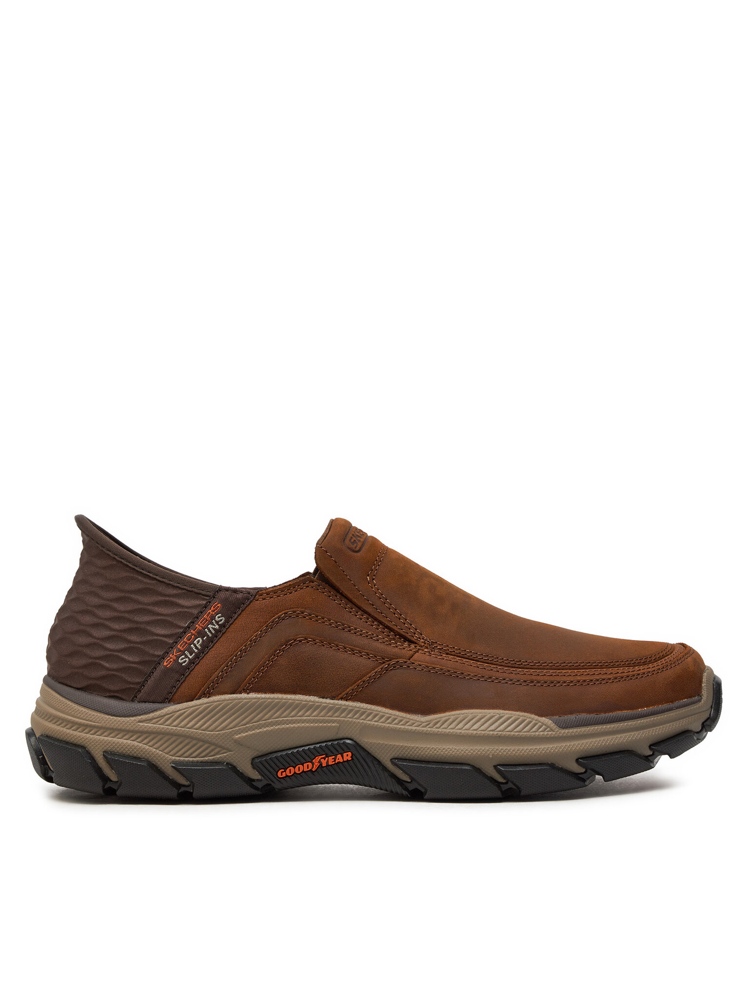 Męskie Półbuty Skechers, Rozmiar 40, Brązowy 204810 CDB