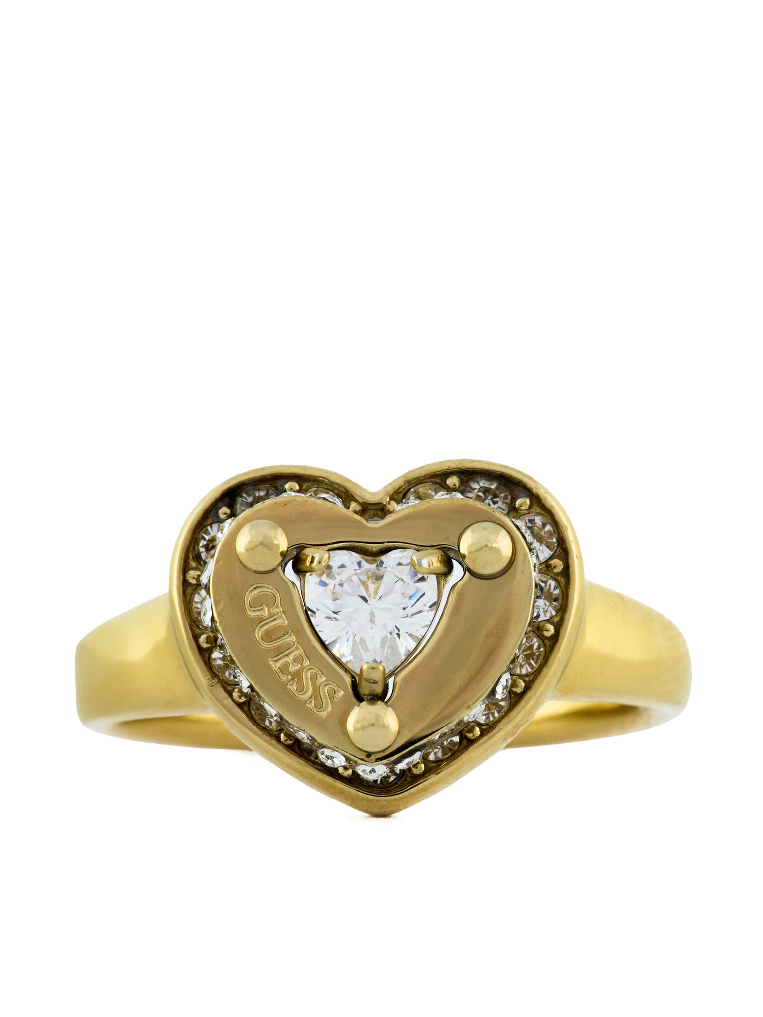 Anello Guess JUBR05 552JW Oro, Taglia 52, taglia : 52