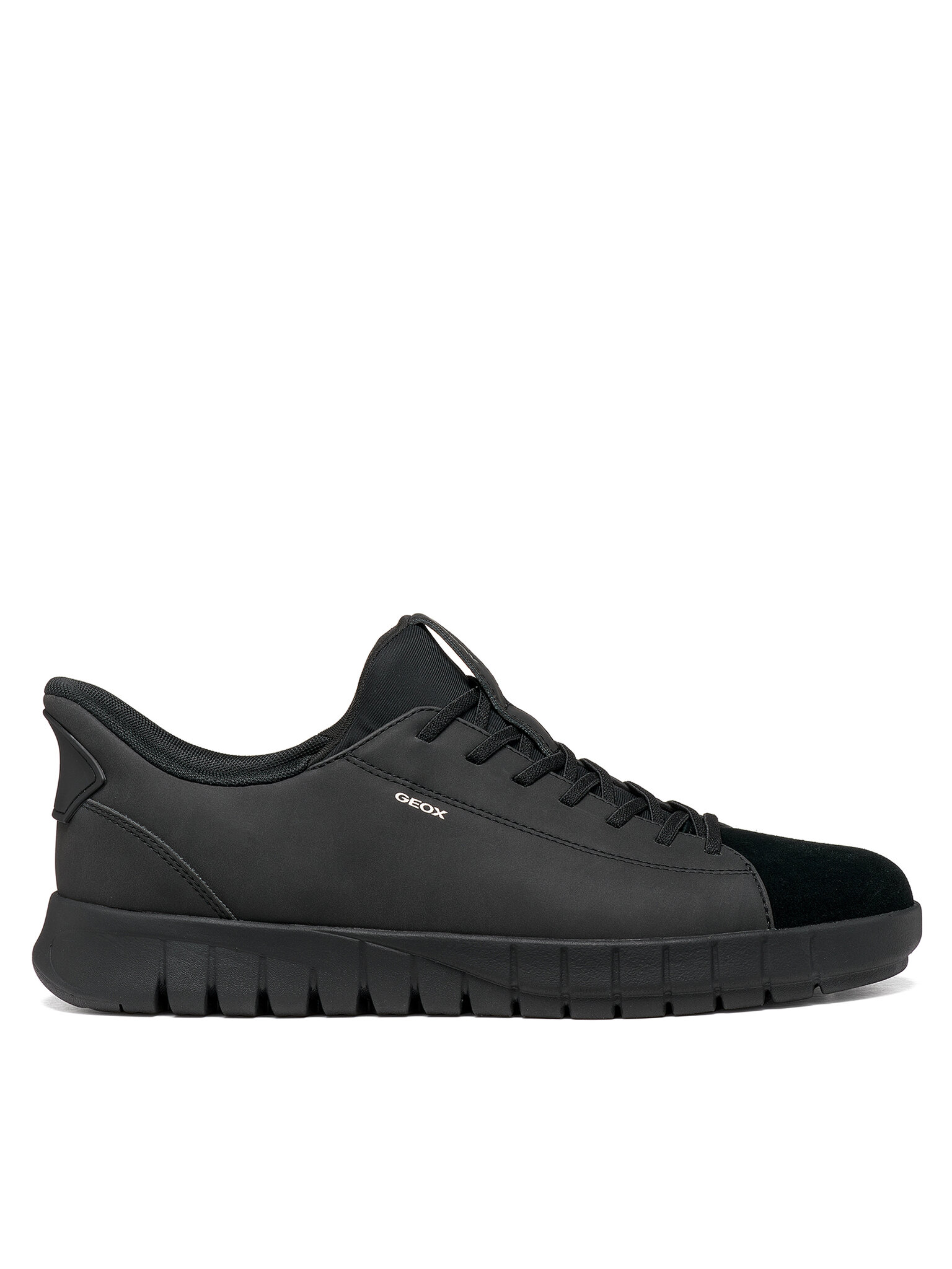 Geox Pánské Sneakersy, Velikost: 46, Barva: Černá, Flextride Plus U65MAA 0EK22 C9999