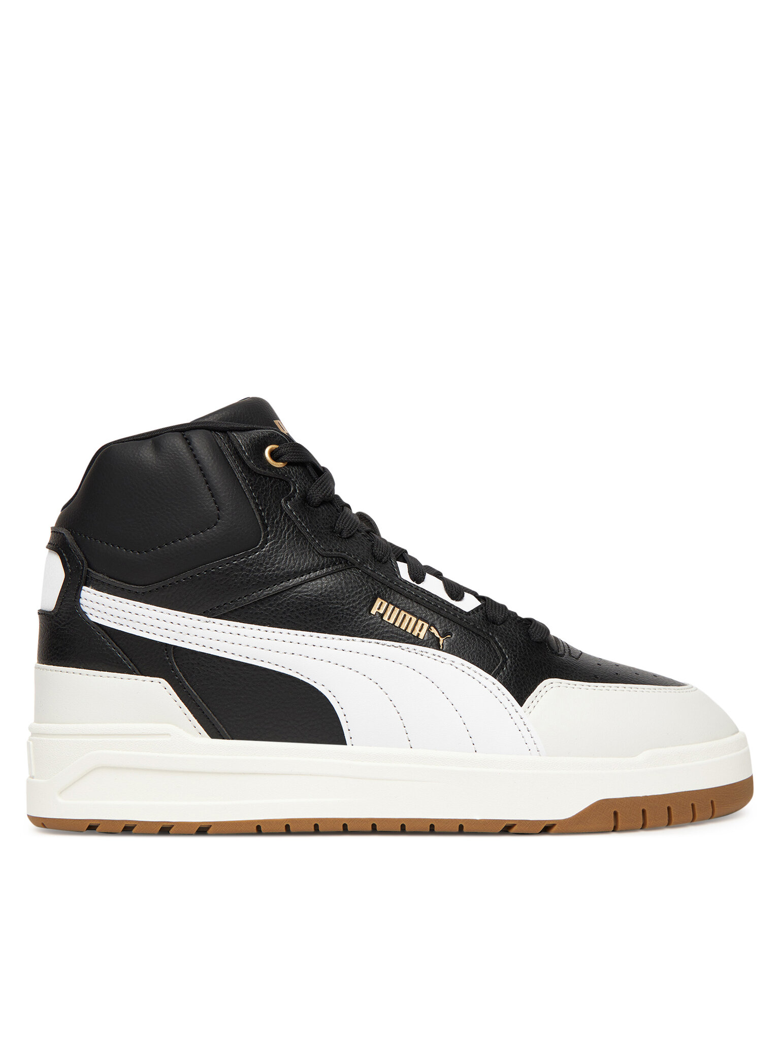 Puma Pánské Sneakersy, Velikost: 46, Barva: Černá, Shuffle Downtown Mid 402598 06