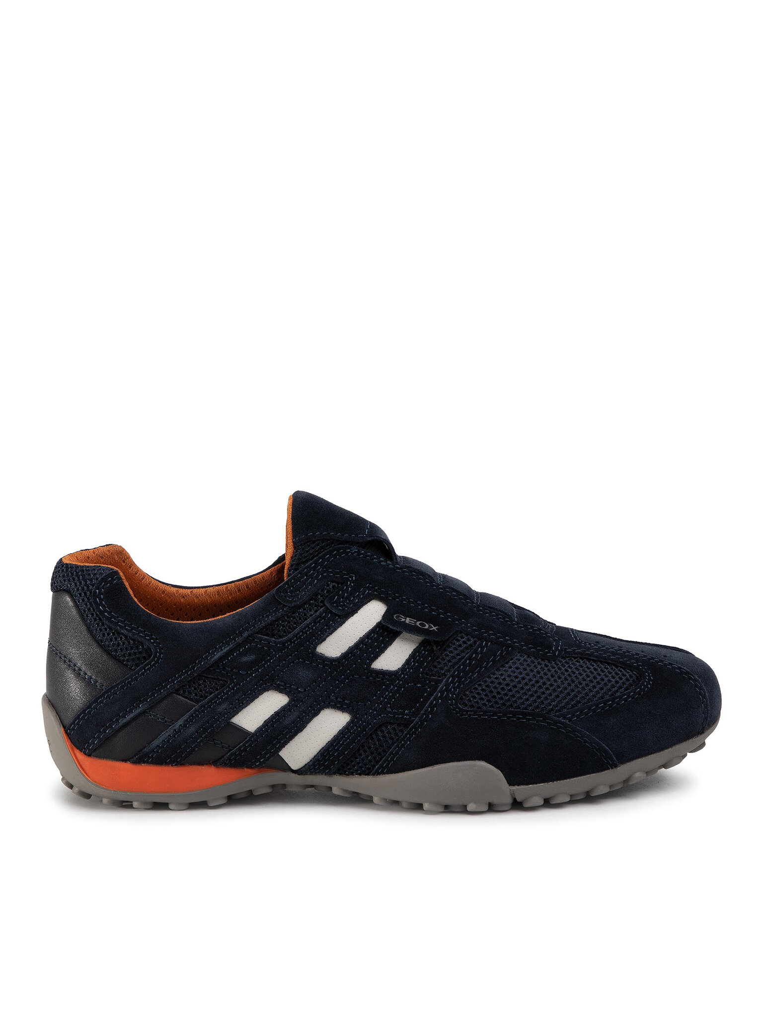 Męskie Półbuty Geox, Rozmiar 45, Granatowy U Snake L U4207L 02214 C4002