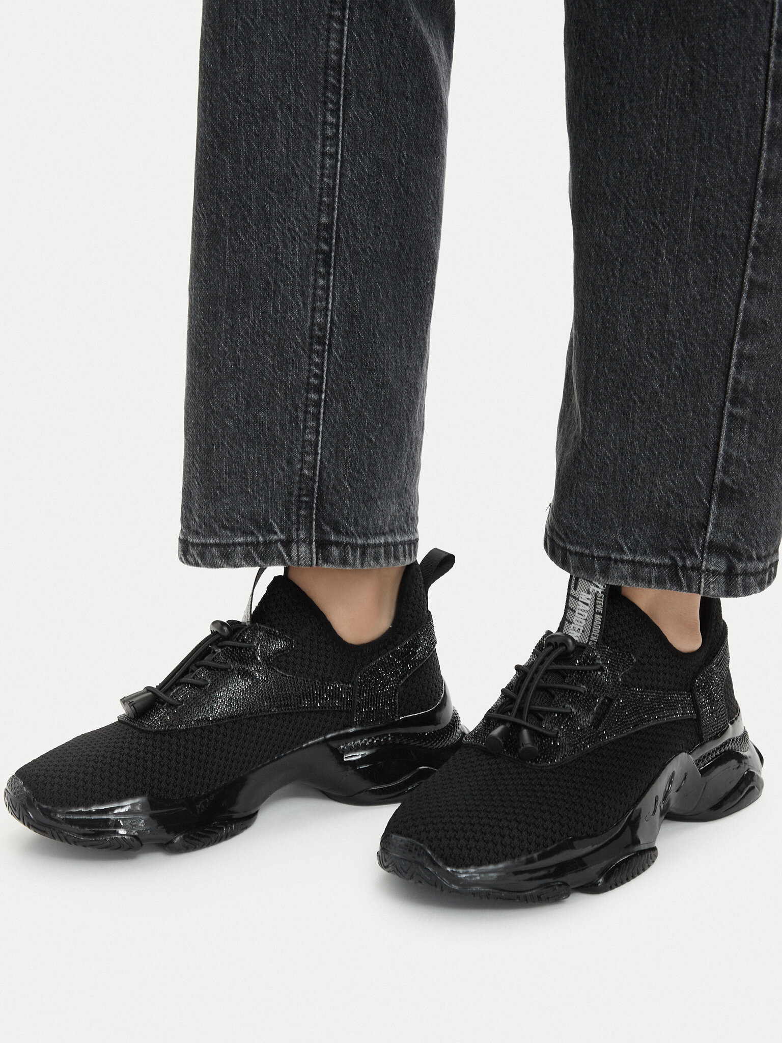 Sneakersy Steve Madden Match-Re 11004874 Černá