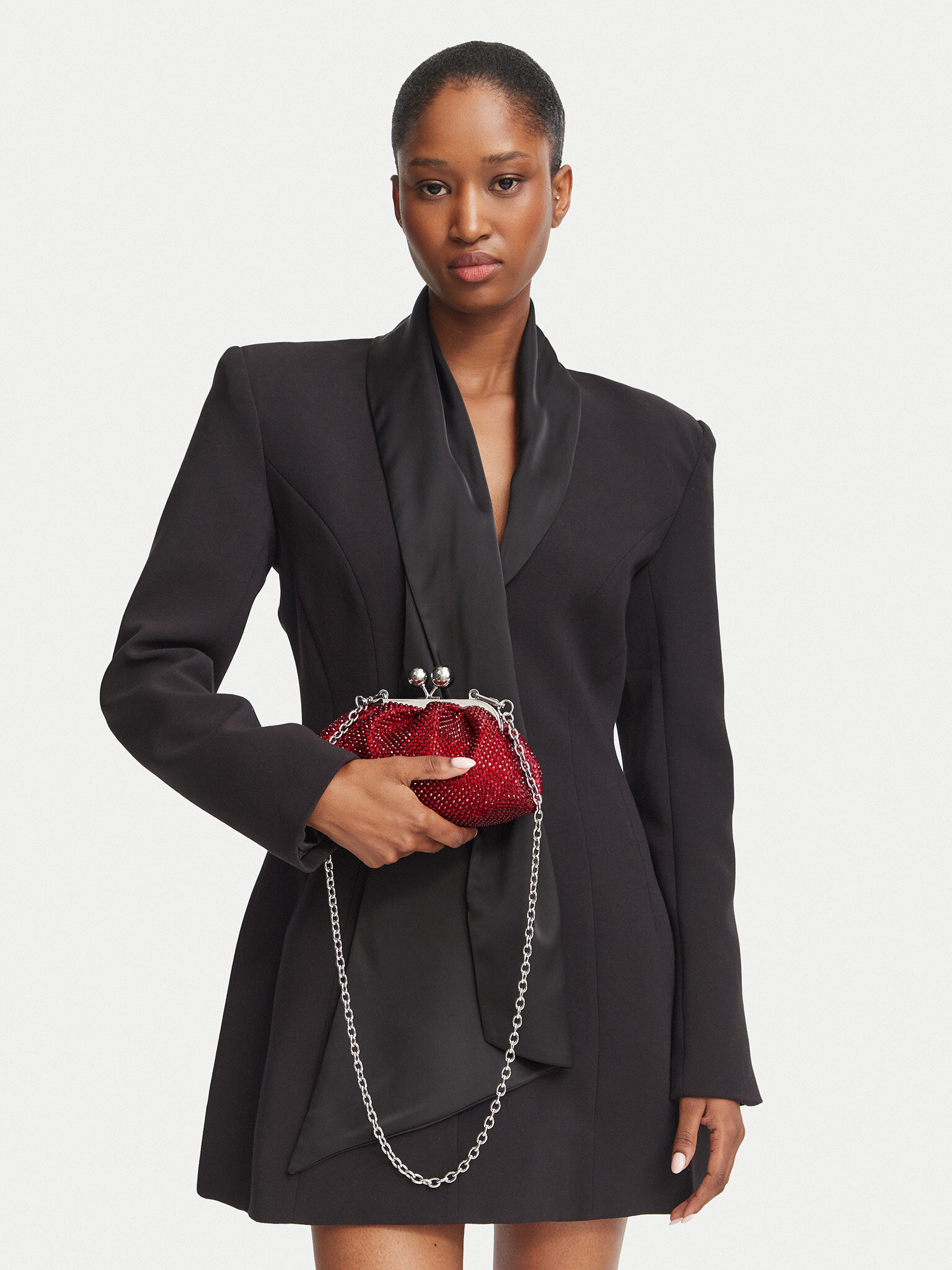 Damska Torebka Weekend Max Mara, Czerwony Wkavino 2625516015650