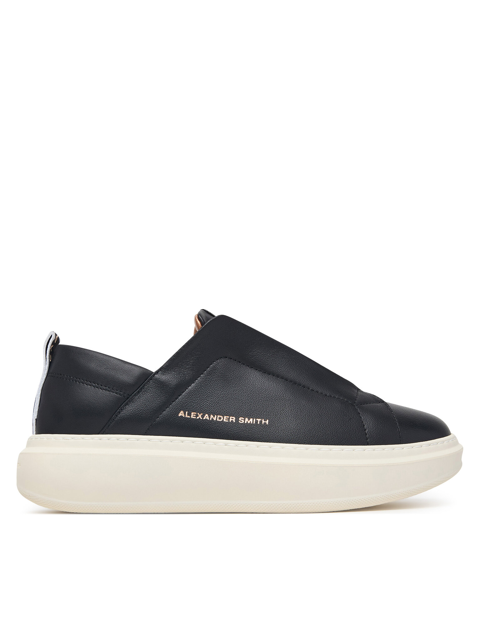 Sneakersy Alexander Smith Wembley Slip-On ASBEWLW-1203 Černá