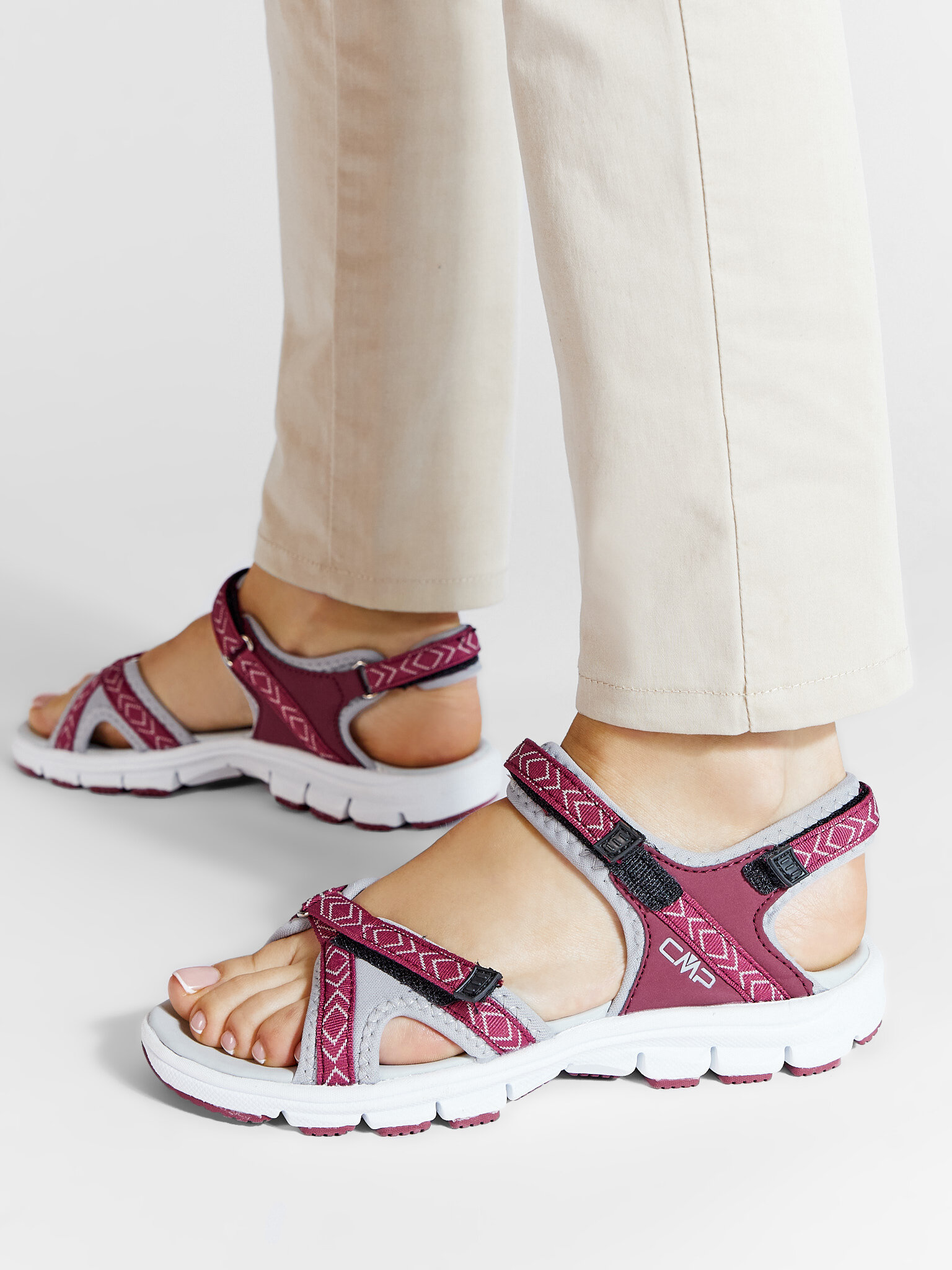 CMP Dámské Sandály, Velikost: 41, Barva: Fialová, Almaak Wmn Hiking Sandal 38Q9946